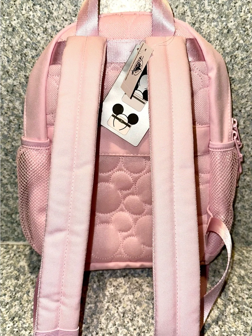 Disneyland Disney Parks “D” Pink Mini Backpack New 2026 New Powder Light